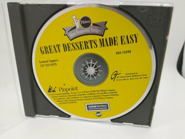 Pillsbury Most Requested Recipes: Great Desserts Made Easy (PC Windows 3.1, 95)