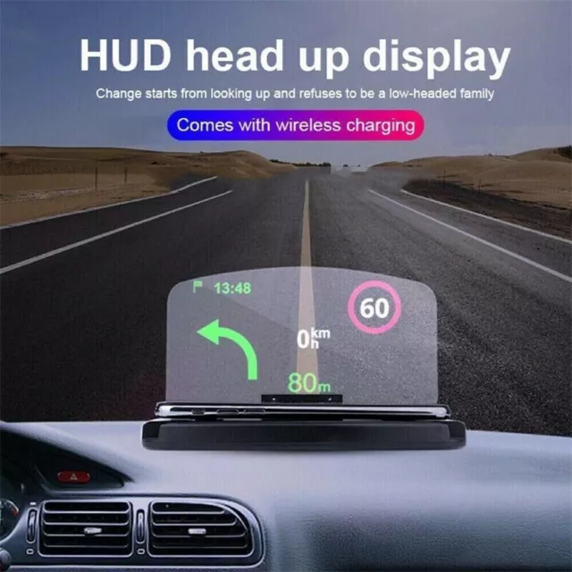 Universal Car GPS Navigation Mobile Phone Bracket Head Up HUD Display Holder