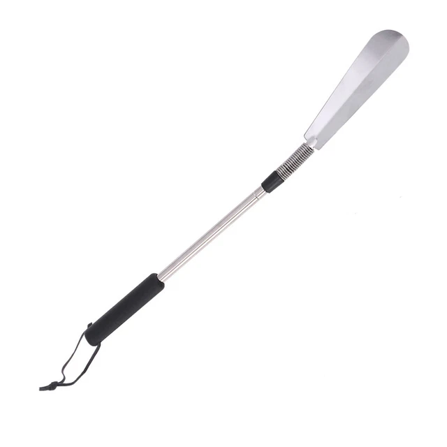 Senermter - Chausse-Pied Long 60 Cm Avec Crochet - Aide Pour Bottes Et Chaussures - Poignée Antidérapante