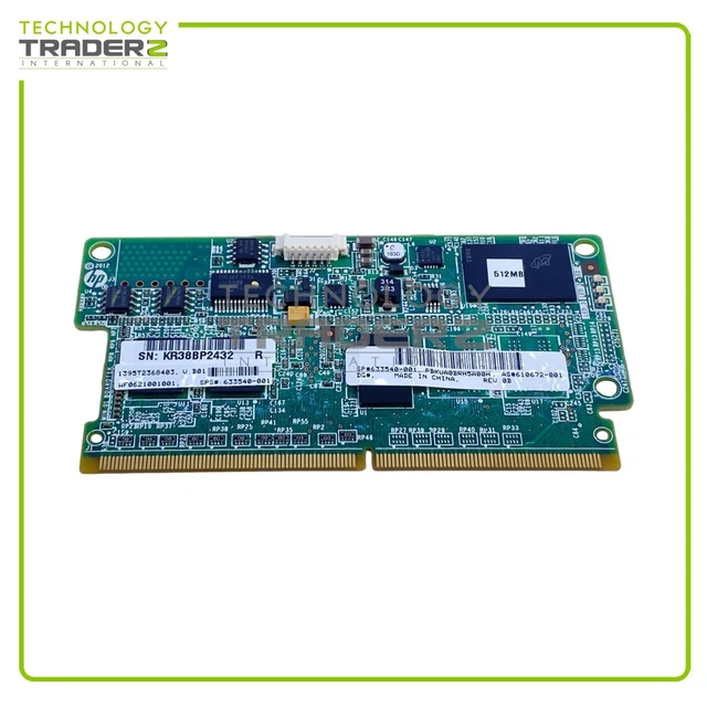 LOT DE 20 HP 570502-002 512MB Flash Backed Write Cache pour Smart Array P410 EUR 361,31 - FR