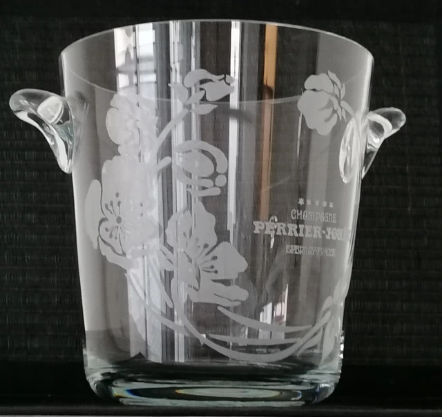 Raffreddatore champagne Perrier Jouet Belle Époque cristallo chiaro