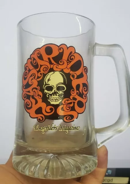 Vintage Easyrider  Motorcycle Magazine 8oz Handled Beer Mug