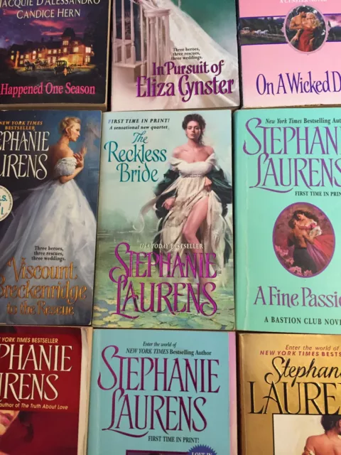 Stephanie Laurens Romance Build Your Own Paperback Lot: You Choose the Books!