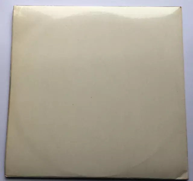 BEATLES "WHITE ALBUM" 1969 NUMBERED PRESS 1st SIDE OPENING + PICS & POSTER EX+ 2