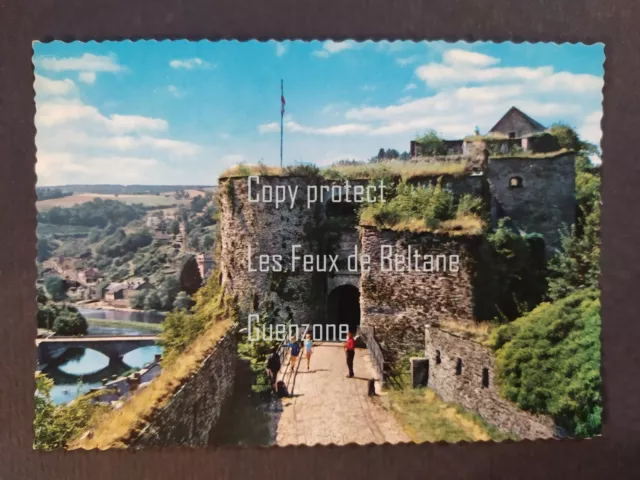 BOUILLON LE CHATEAU FORT ET LE SEMOIS BELGIQUE  carte postale