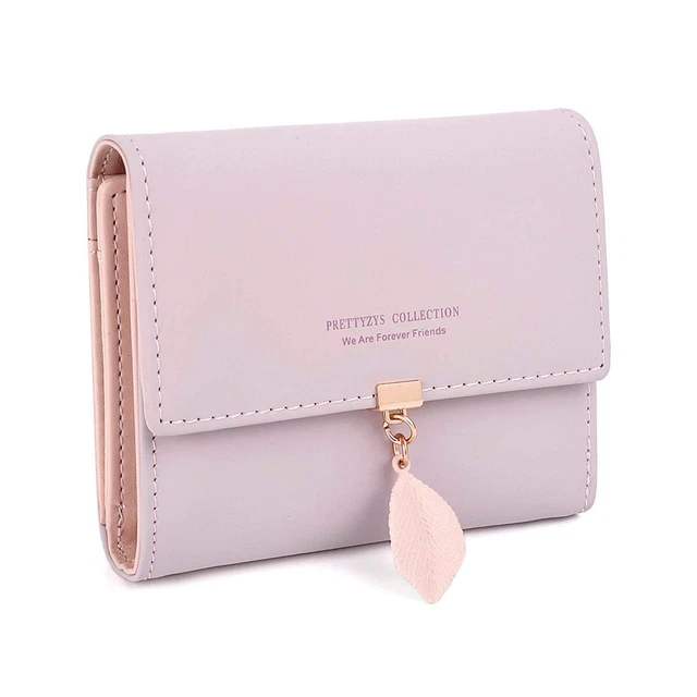 Portefeuille Femme En Satin Brodé Floral - Orange Multicolore - Style Deux Volets - Neuf Sans étiquettes