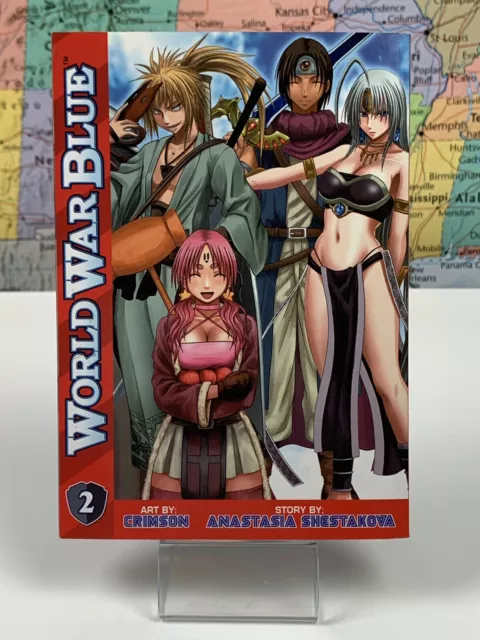 SHIPS SAME DAY World War Blue Vol. 2 MANGA Anastasia SHESTAYOVA Brand New