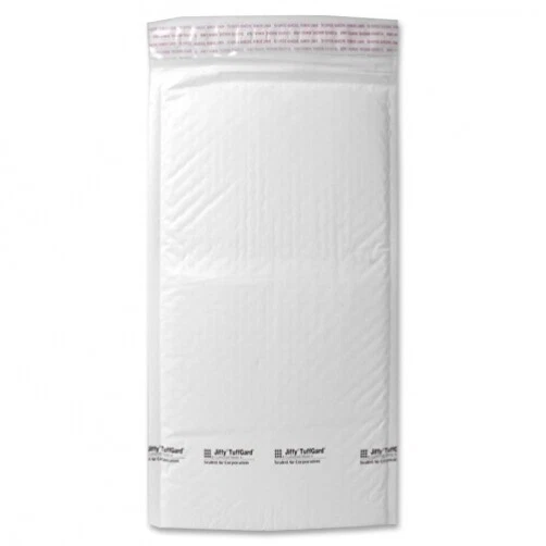 250 #000 Jiffy Jiffylite 4x8 TuffGard Poly Bubble Mailers