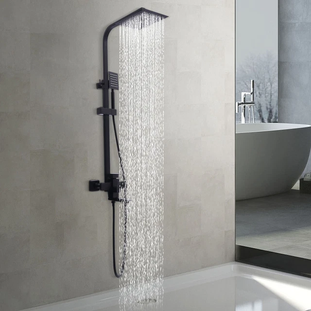 BONADE Duschset Ohne Wasserhahn Regendusche Duscharmatur Duschsystem