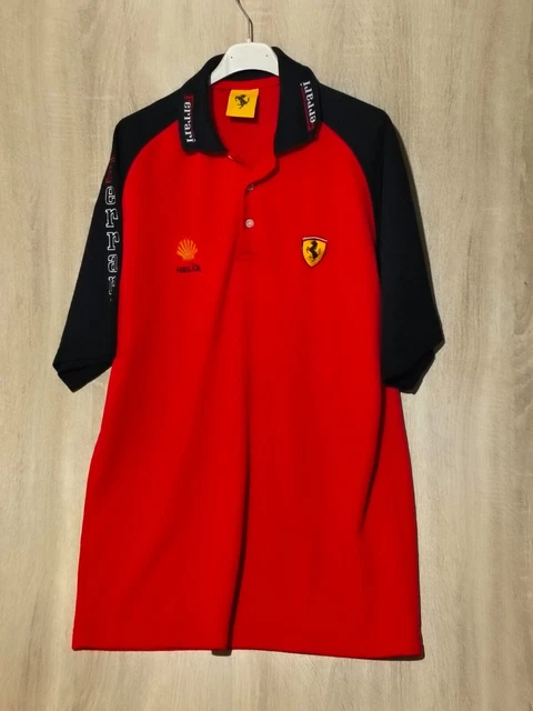 T-shirt Vintage FERRARI – Noir – Taille 2XL – Neuf Sans étiquettes