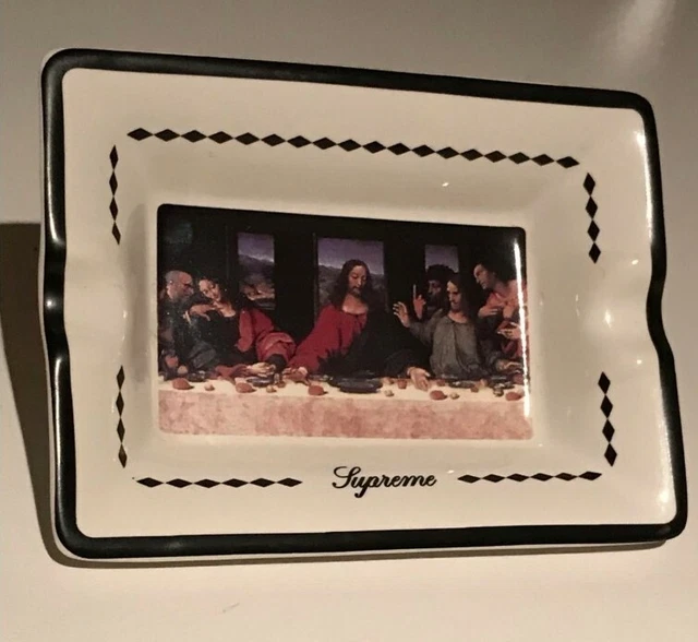 Supreme 四角形灰皿 最後の晩餐デザイン Supreme最後の晩餐Last