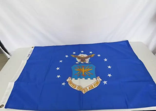 NYL-GLO United States Air Force Flag 3.5 FT by 2FT Officially Licensed USA Made