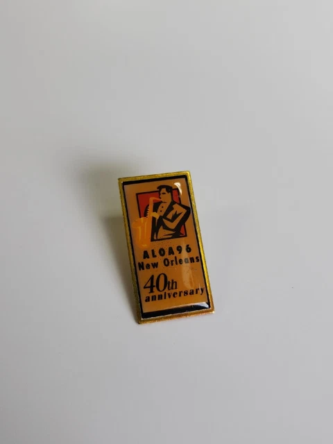ALOA 96 New Orleans 40th Anniversary Lapel Pin Associated Locksmiths of America