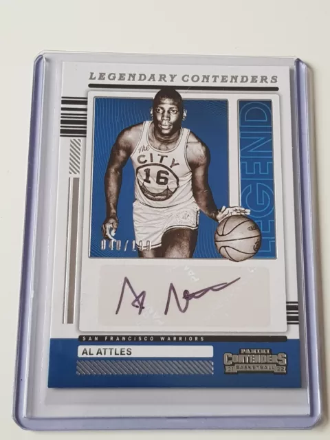 Panini Contenders Basketball 2021 Al Attles Warriors Legendary Auto NBA /199