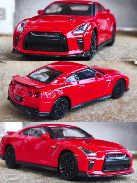 1/43 Nissan 2017 GT-R R35 GTR Voiture Miniature Métal Jouet Collection Skyline