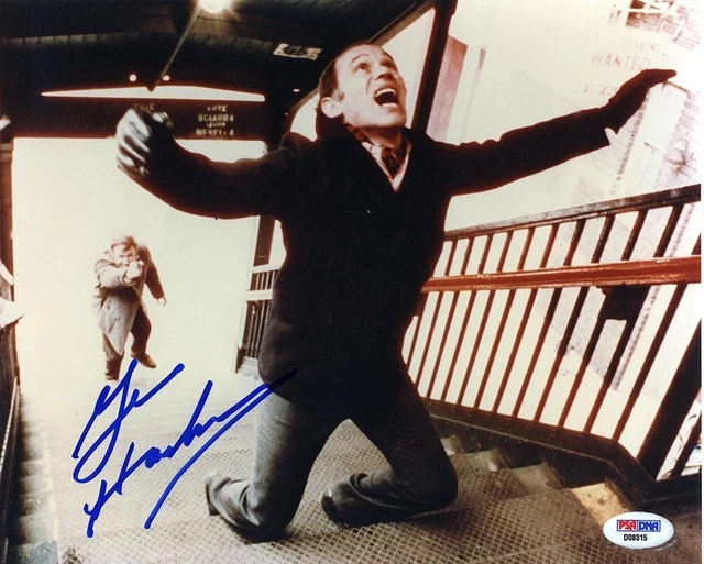 Gene Hackman French Connection Autographed Signed 8x10 Photo PSA/DNA COA