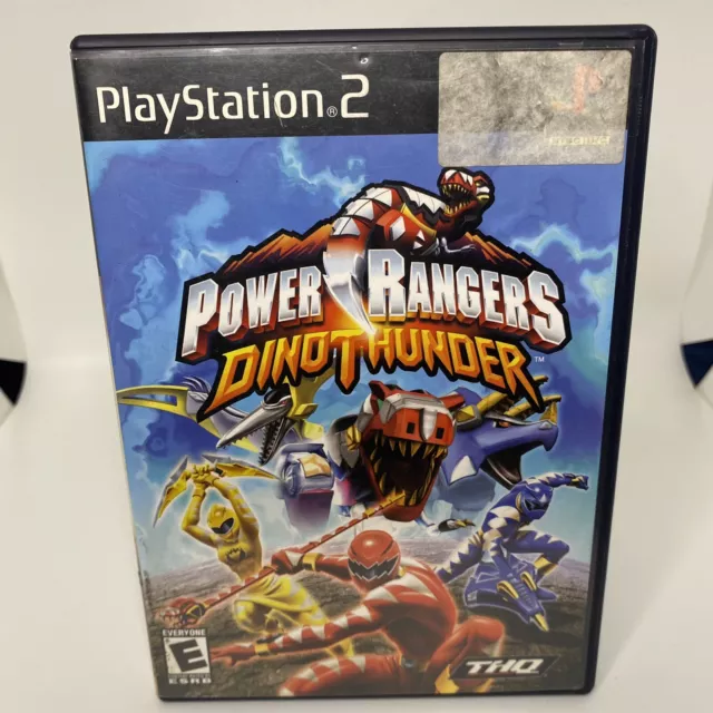 Power Rangers Dino Thunder Playstation 2 PS2 Game