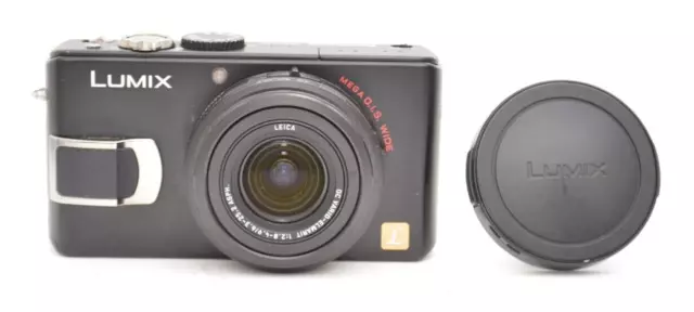 【Top Mint】Panasonic LUMIX DMC-LX2 10.2MP Leica Lens - Black from Japan #809