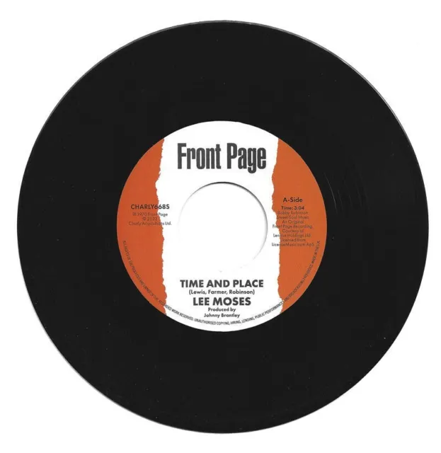 Lee Moses Time And Place / I Can’t Take No Chances Northern Soul Listen
