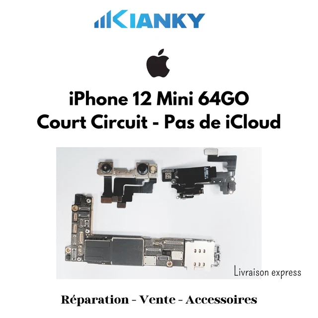 Carte Mère IPhone XS 64 Go - Débloquée, Avec Face ID (Occasion, Testée)