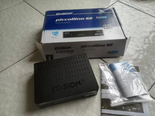 EDISION PICCOLLINO S2 Decoder Satellitare HD  DVBS2