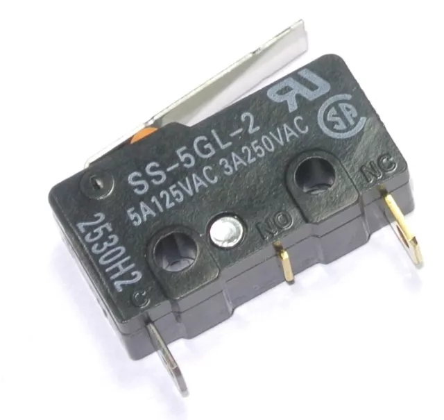 SS-5GL-2 OMRON SWITCH SNAP ACTION SPDT 5A 125V 3A 250V  _ [QTY=1pcs]