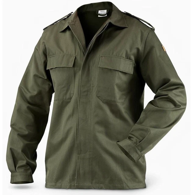 Veste En Jean Zara DNWR – Kaki Camouflage – Taille L – Homme – Très Bon état