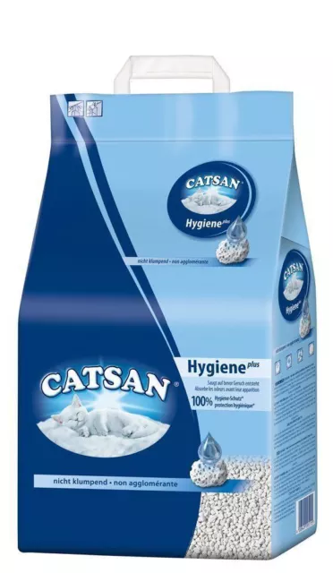 Catsan Hygiene Cat Litter Non Clamping 10/20 Litre Absorbs Before Odour Develops