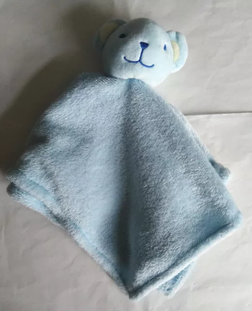 Moon & Stars orsacchiotto blu comforter bambino Doudou Soother giocattolo bianco morbido TJM