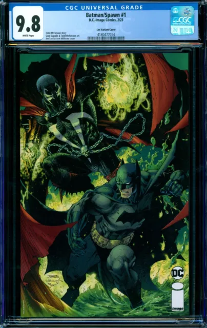 Batman Spawn #1 JIM LEE VARIANT CGC 9.8 Todd McFarlane Greg Capullo NM/MT IMAGE