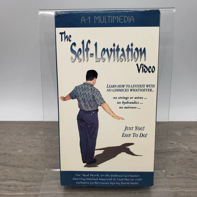 The Balducci Self Levitation Video VHS Michael Maxwell Paul Harris David Roth