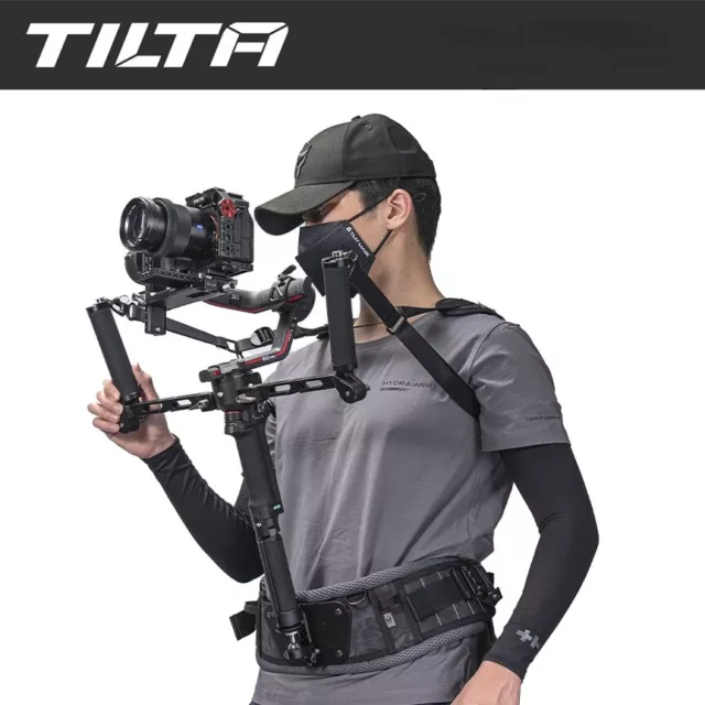 TILTA Lightweight Dual Handle Gimbal Support System Vest for DJI RS RS2 RS3 Pro