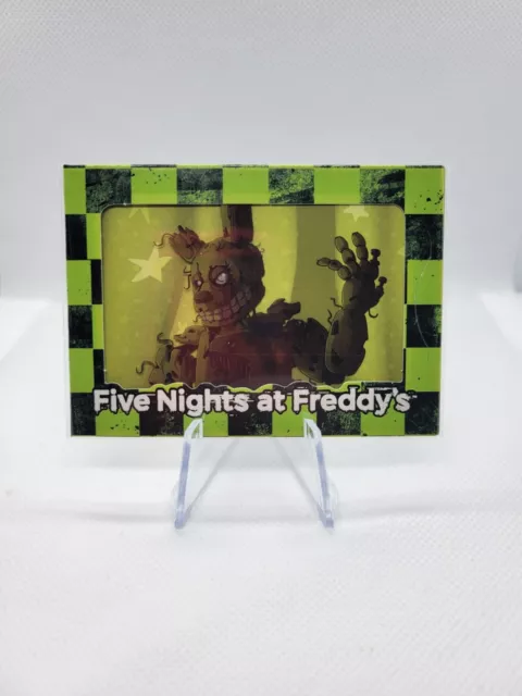 Mini boneco da Spring Trap Five Nights at Freddy's Action Glow Pop  simulador combinado com o personagem Mymoji Minis e her is do tamanho de  cerveja + pingente de cabide colecion vel