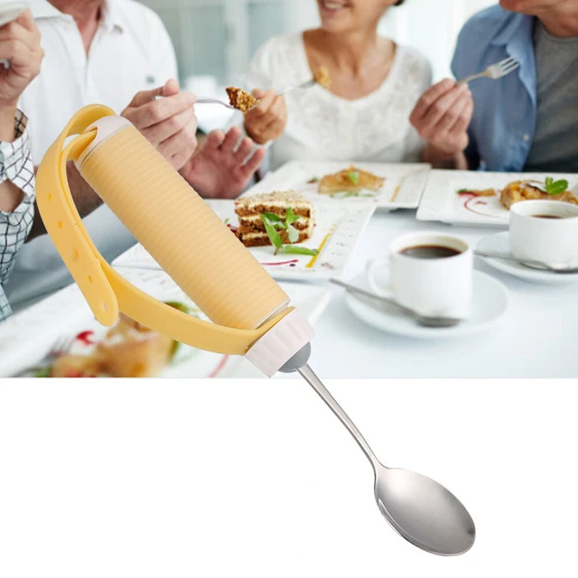 Arthritis Elder Utensil Removable Flexible Rotating Eating Disabled Patient FSK