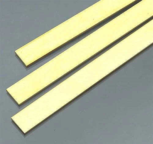 K&S Precision Metals 9730 Brass Strip, 0.064" Thickness x 1/2" Width x 36"