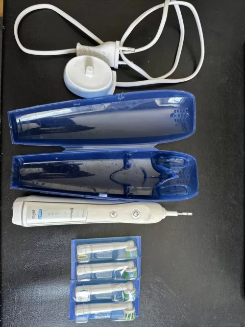 Oral B Braun 5 Modes Bluethooth Zahnbürste Mit 4 Bürsten