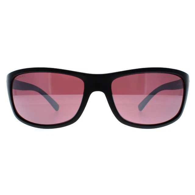 Serengeti Sunglasses Bormio 8990 Matte Black PhD 2.0 Polarized Sedona
