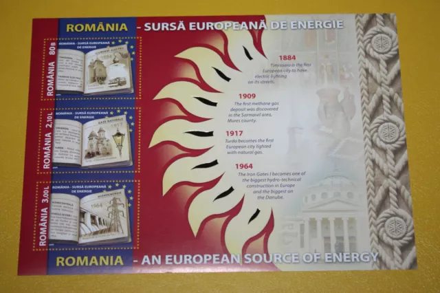 Romania 2009  Block Energie ** postfrisch