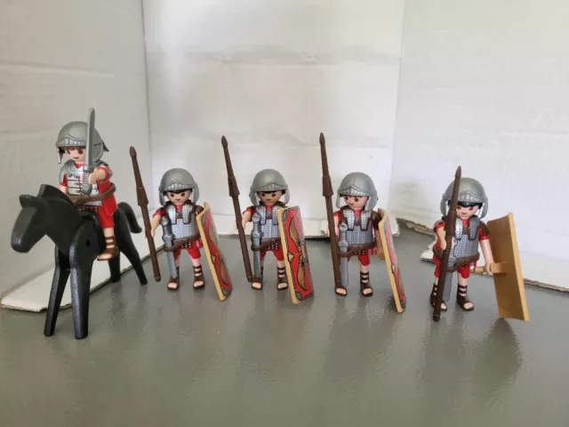 Playmobil 5 Figuren - Rom History Römer Legionär Legionäre Kampftruppe