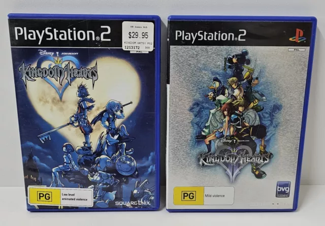 Kingdom Hearts II (Playstation 2, 2006) SEALED PAL