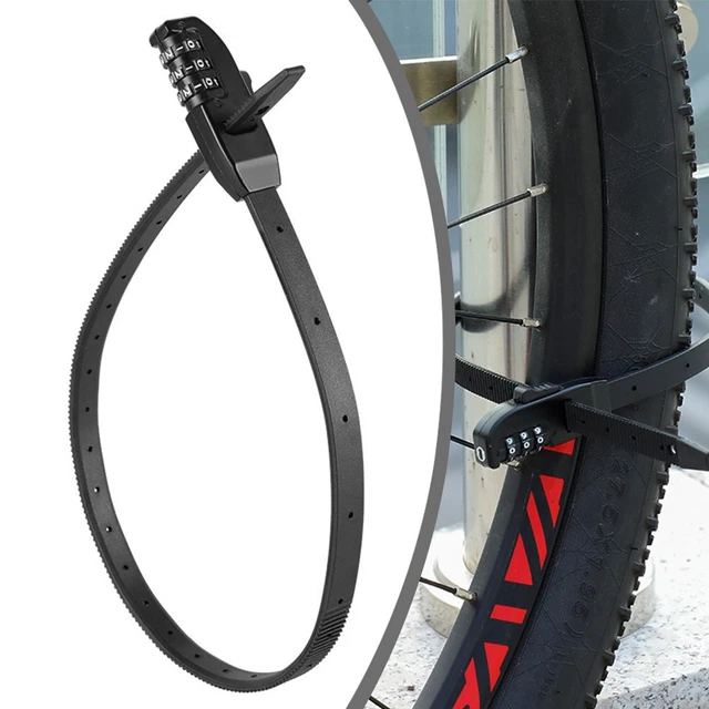 Zip Tie Lock Adjustable Cable Lock For Kids Bike, Fridge, Scooter, Bike