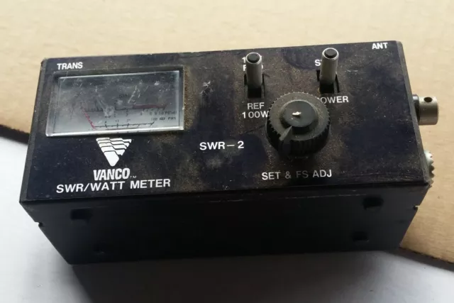 Vanco SWR-2  Field Strength Power & SWR/Watt  Meter