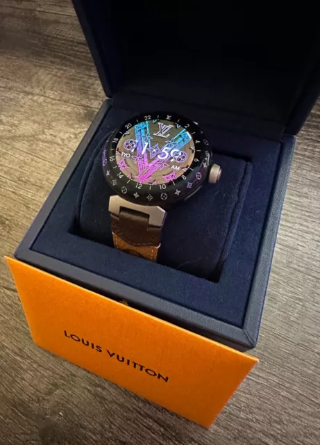 Smart Watch Louis Vuitton Tambour H.With Strap 2019 ￼model 2nd Version For  Sale￼