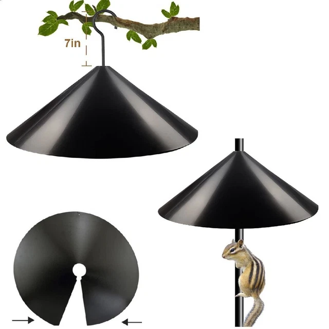 Bird Feeder Protective Shield Bird House Guard Squirrel Baffle Bird Feeder Pole
