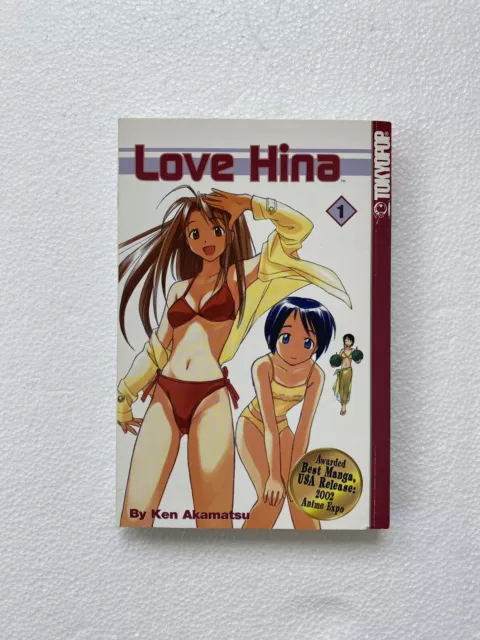 Complete set Manga Series: LOVE HINA, volumes 1-14: Akamatsu, Ken