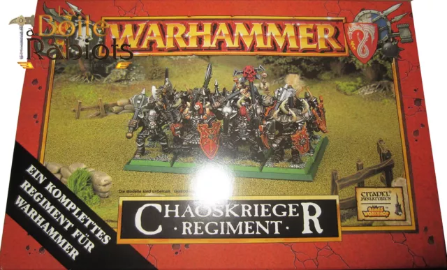 Warhammer Age of Sigmar Chaos Slaves To Darkness OOP Warriors of Chaos