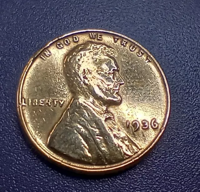 1936 P Wheat Penny Issued from Philadelphia mint  ACTUAL COIN, NO RESERVE   3503