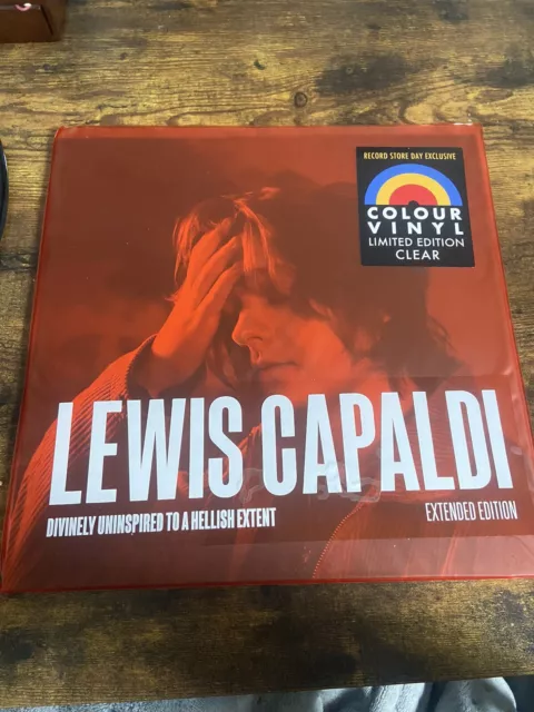 Lewis Capaldi Divinely Uninspired to a Hellish Extent Vinyl 2xLP Clear EXTENDED