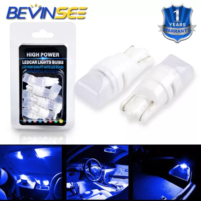 2 X T10 W5W Led Bulb Ampoule 6000k Blanc Anti Erreur Auto Voiture Veilleuse  EUR 3,79 - PicClick FR