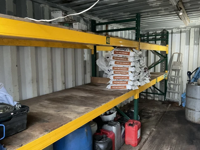 SHIPPING CONTAINER 20FT used with Heavy Duty Racking $1,563.13 - PicClick